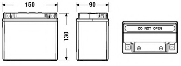 FULMEN FK111 Starter Battery